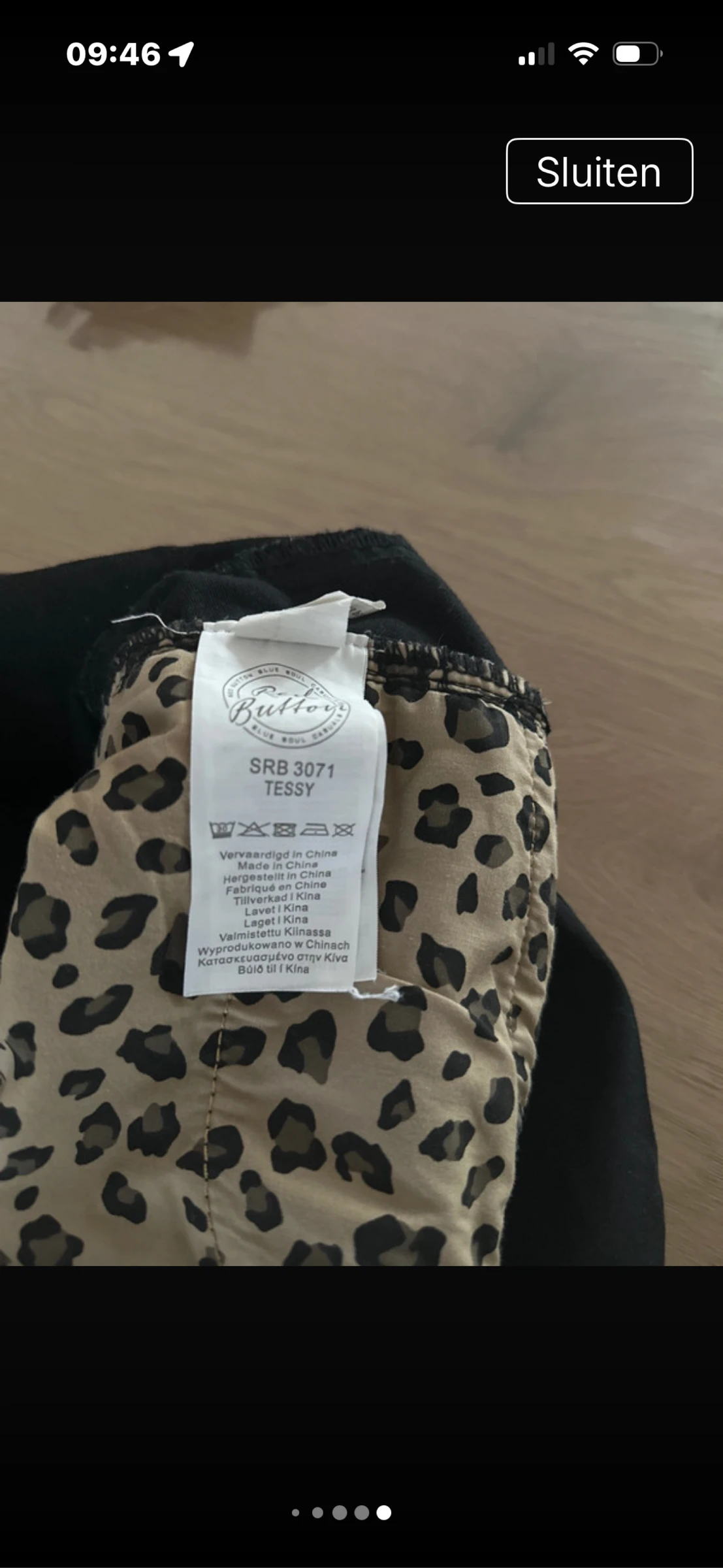 Red button broek  – photo 6